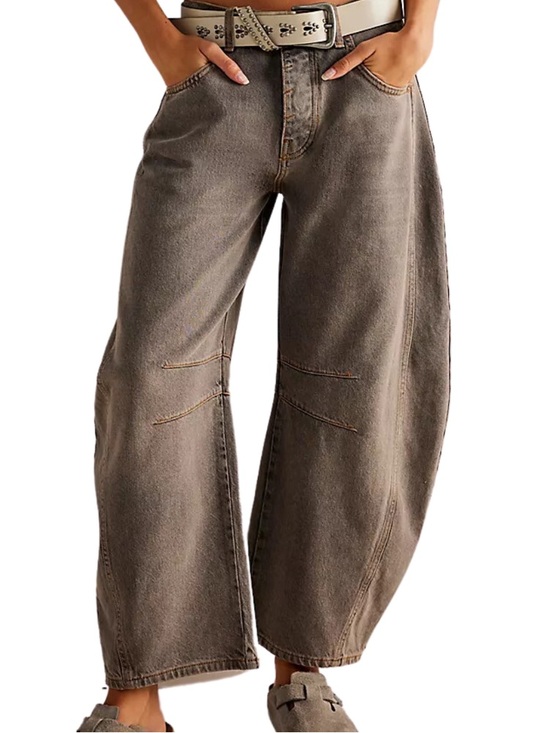 We The Free Denim - We The Free Lucky You Mid-Rise Barrel Jeans